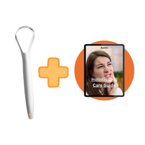 Aurien™ Fresh-Breath Bundle — Tongue Scraper + Bonus Oral Care Guide