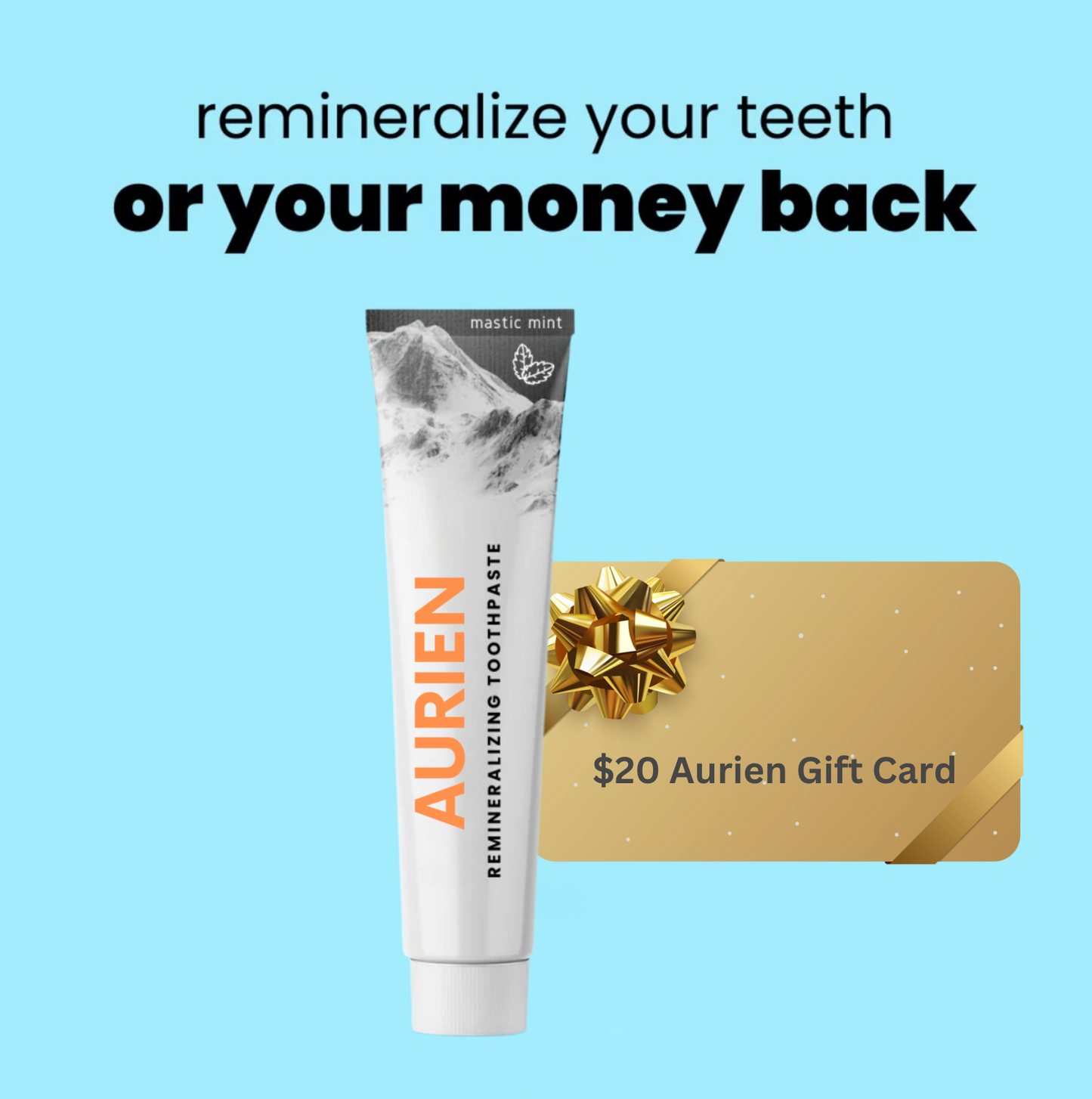 Remineralizing Toothpaste + FREE $20 Gift Card