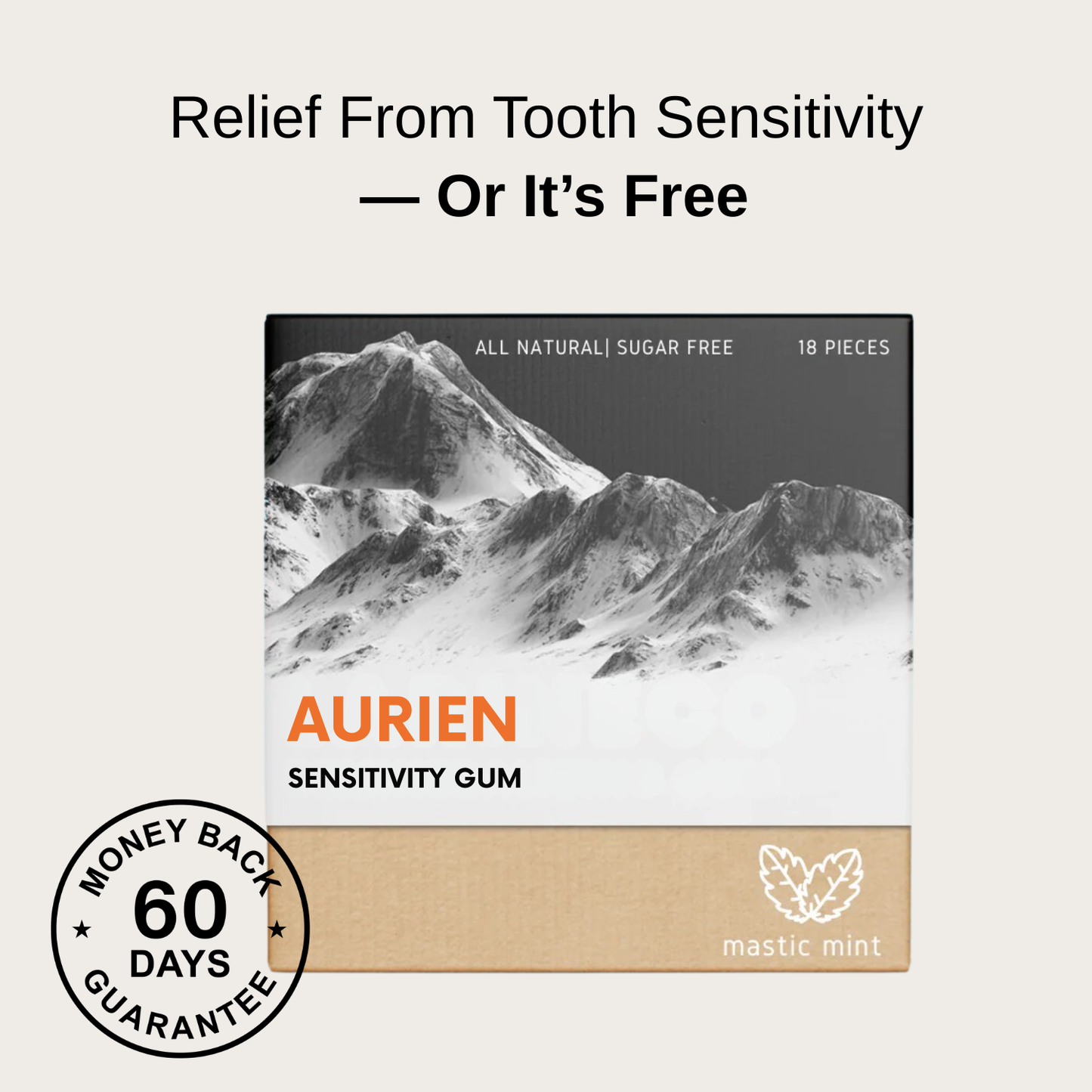 Aurien Sensitivity Relief Gum™